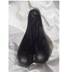 Black Pair of Truck Nuts